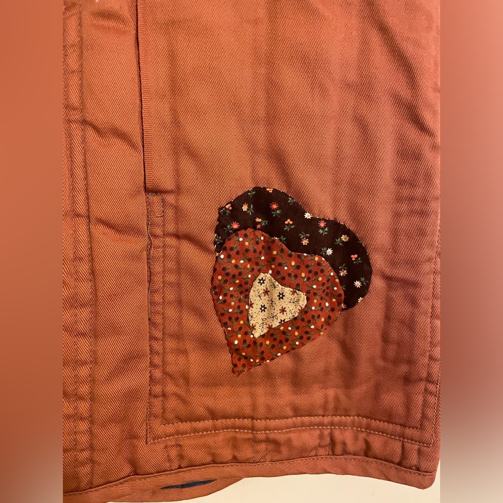 Vintage Handmade Reversible Patchwork Vest. - image 8